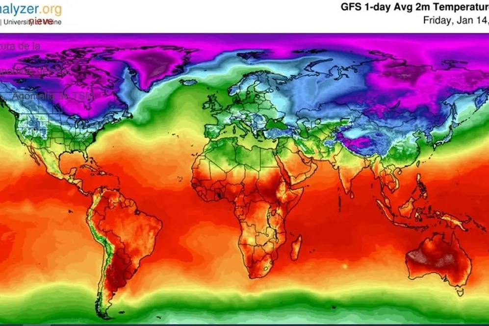 La ola de calor en Argentina