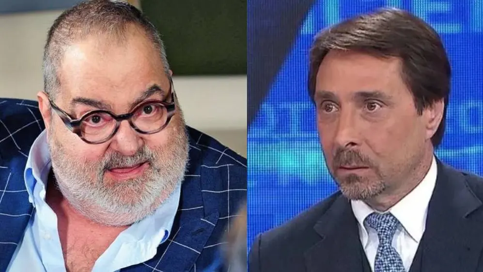 Eduardo Feinmann reemplazó a Longobardi y hace el pase con Lanata.