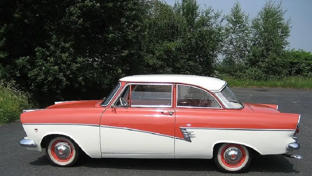 Ford Taunus 17M, creció en dimensiones.