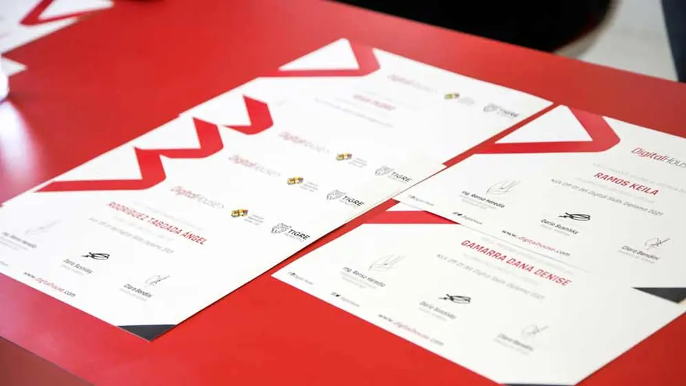 Certificaciones entregadas a los alumnos.