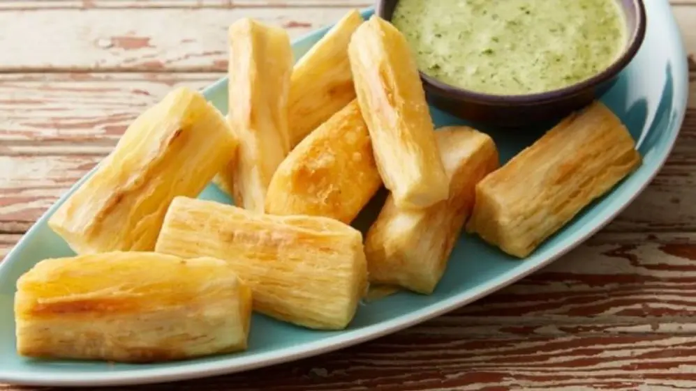 La mandioca frita