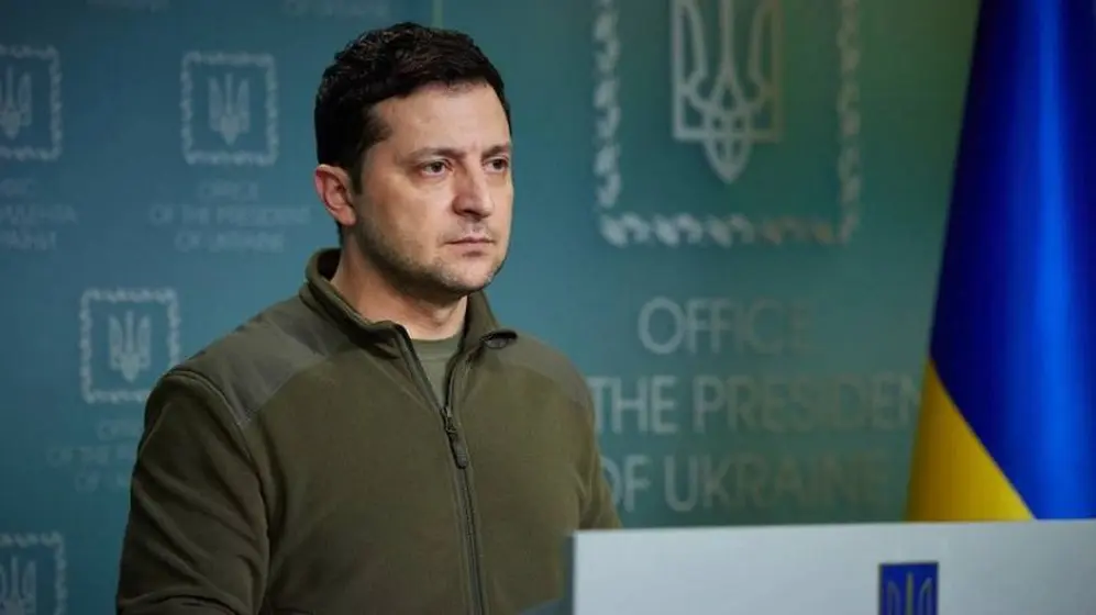 El presidente ucraniano