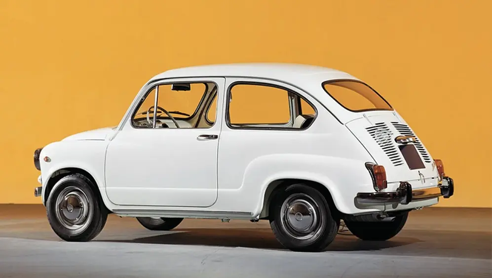 Fiat 600, el auto con motor trasero.