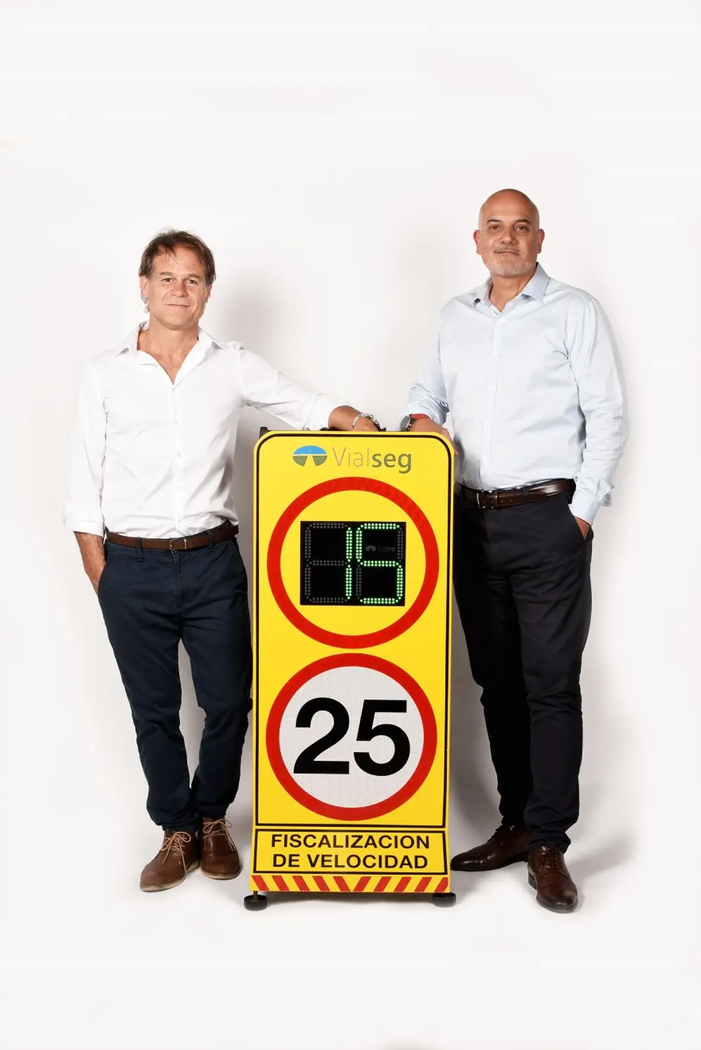 Alberto Carrara y Juan Martín Piedra, creadores y dueños de Vialseg