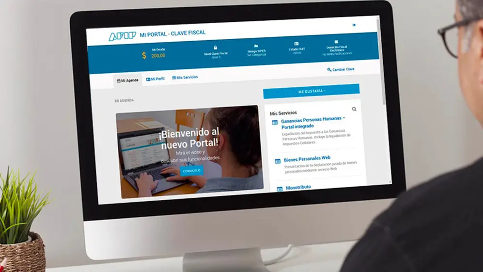 Para saber qué deuda se tiene con la AFIP, se deben revisar 10 sitios de la web del organismo