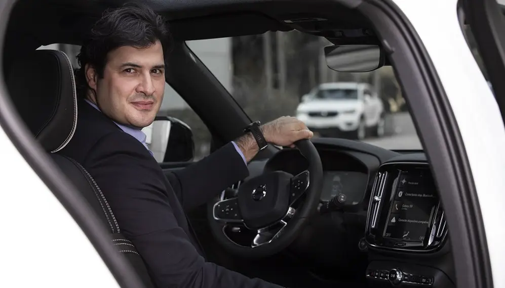 Luiz Resende, presidente de Volvo Brasil, apuesta a los autos eléctricos.