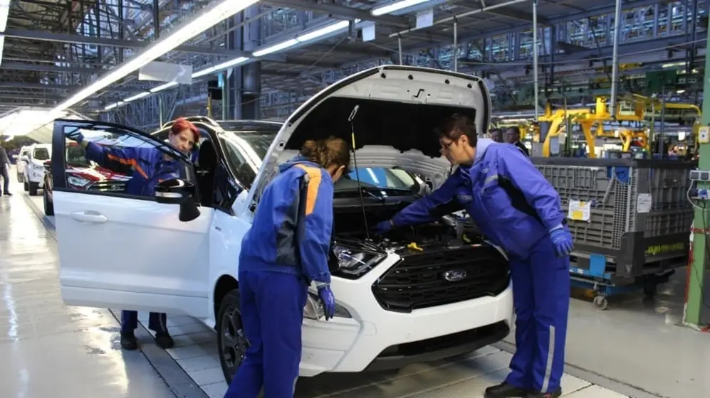 La última producción de Ford Ecosport en Rumania.