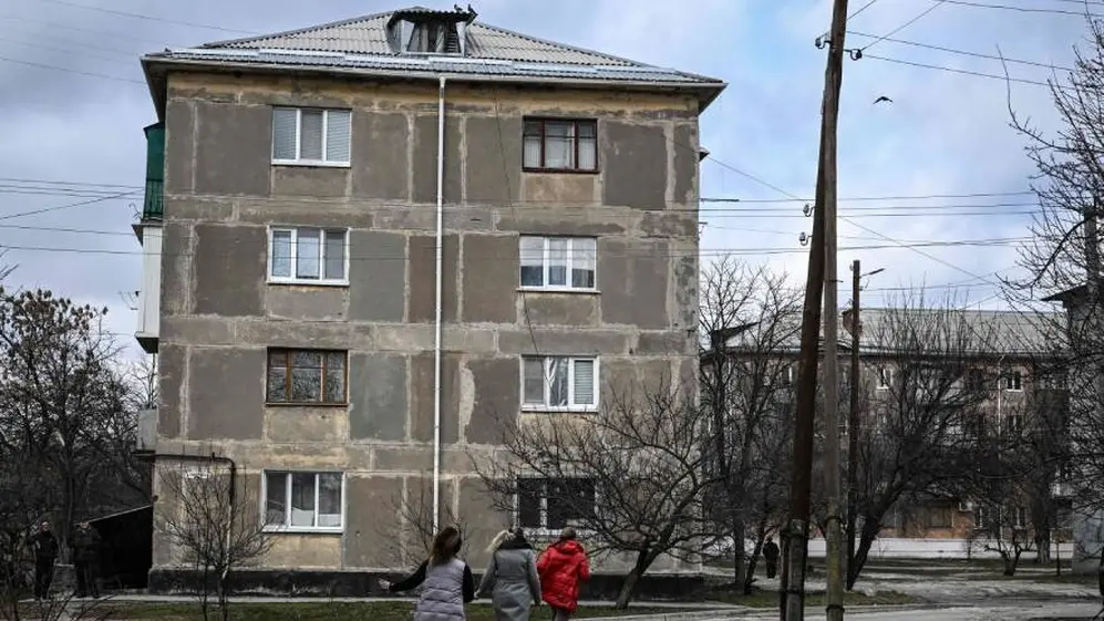 Rusia bombardeó recientemente la región de Lugansk