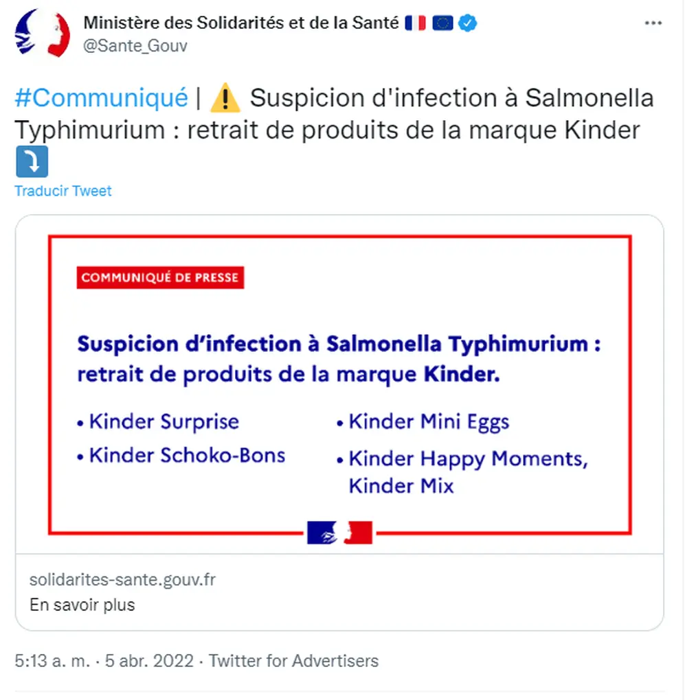 El tuit de la 
