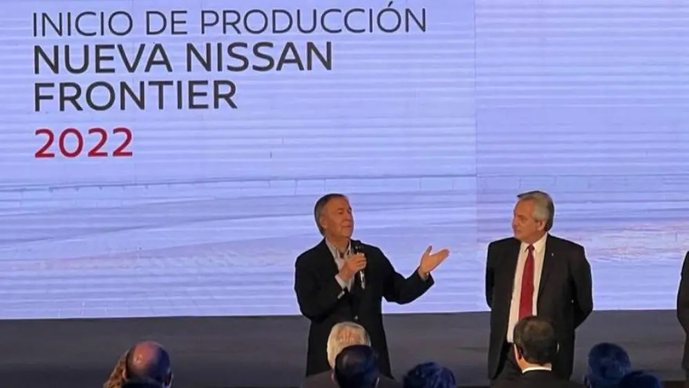 Alberto Fernández estuvo en la planta de Nissan ubicada en Córdoba