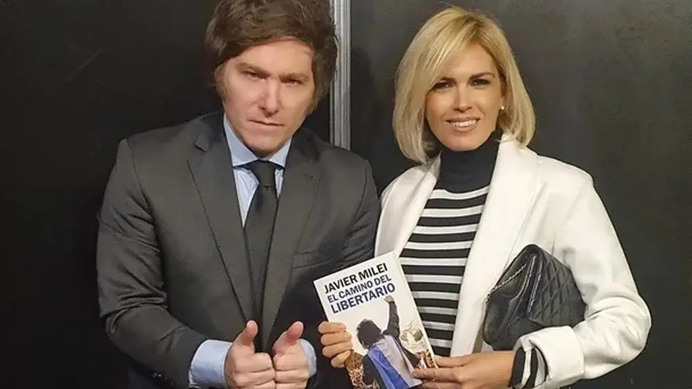 Canosa recibió el apoyo del diputado Javier Milei.