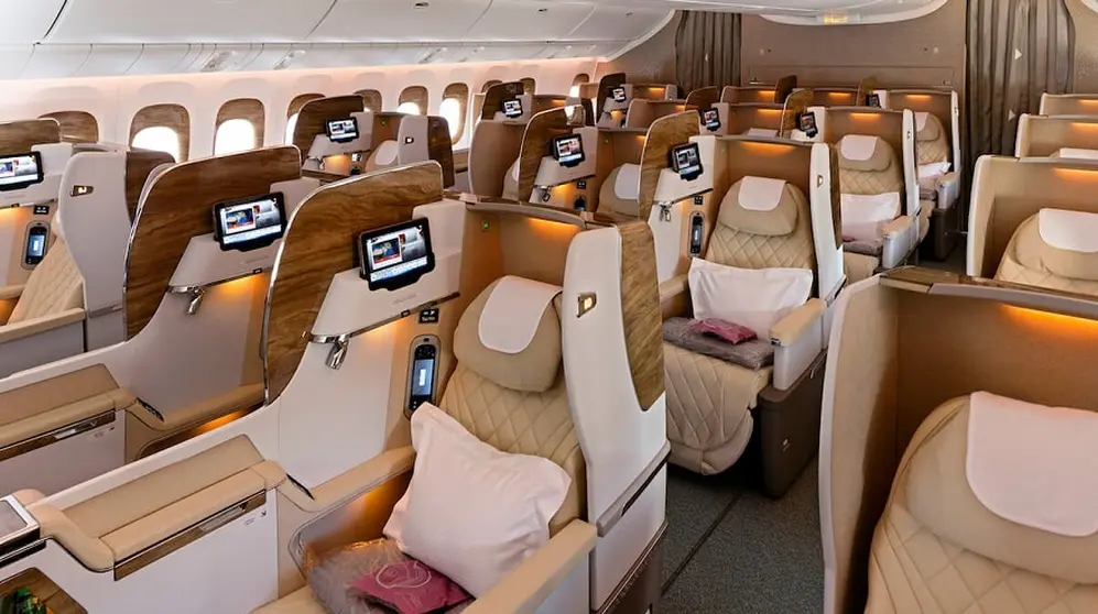 El buscador refina también la búsqueda por las comodidades del avión. 