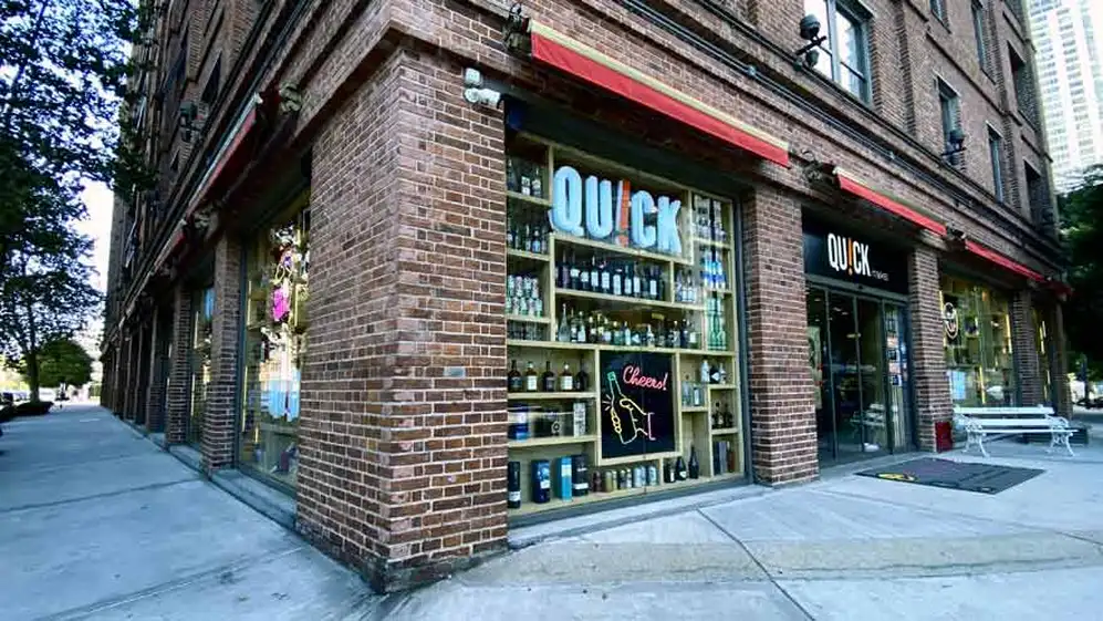 El local de Quick queda en Puerto Madero.