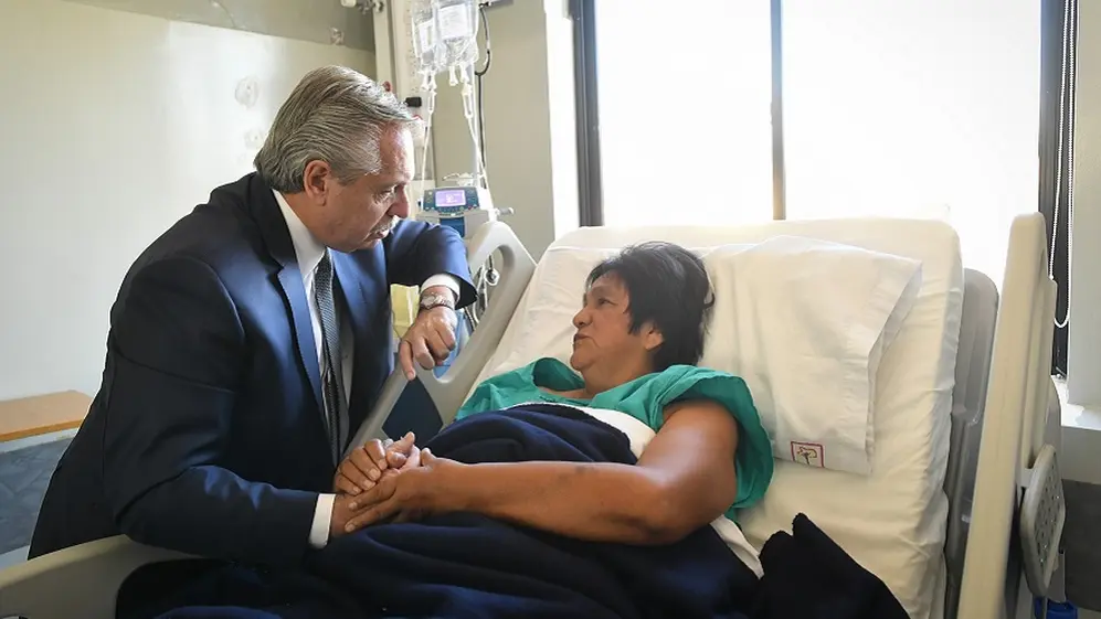 Alberto Fernández fue muy criticado tras suspender su agenda en Jujuy para visitar a Milagro Sala en el hospital.