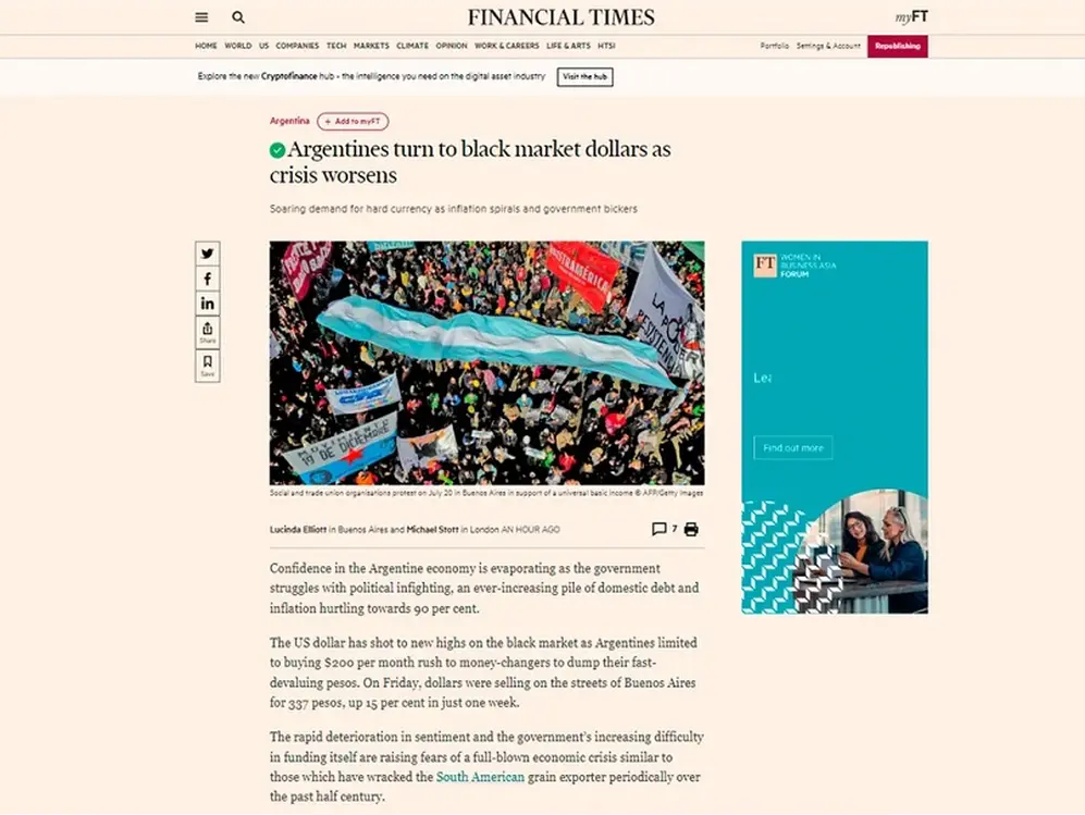 Duro análisis del Financial Times: 
