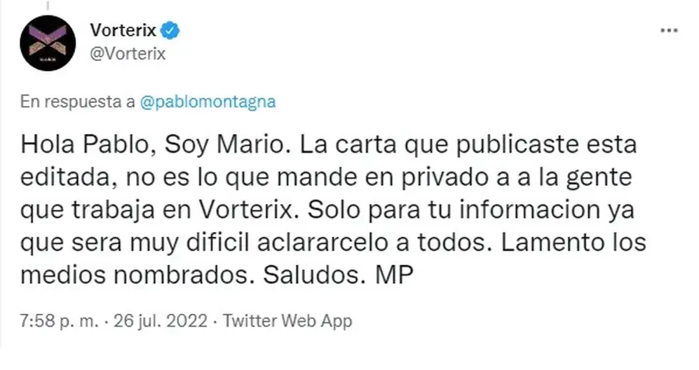 Mario Pergolini respondió a la salida de un comunicado interno