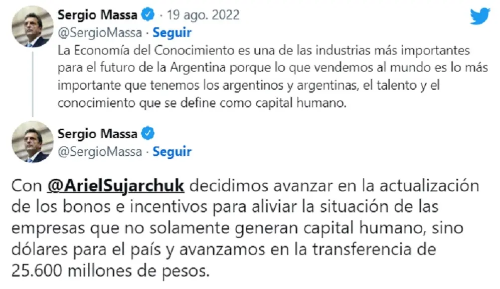 Massa llevó adelante una serie de acuerdos con industrias estratégicas con el fin de captar la mayor cantidad de dólares posible.
