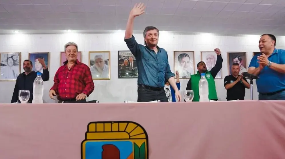 Máximo Kirchner cuestionó a la oposición y defendió las marchas en apoyo de la vicepresidenta.