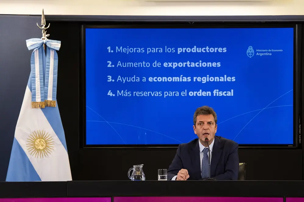 Massa estableció una cotización del dólar para que los productores aceleran las liquidaciones.