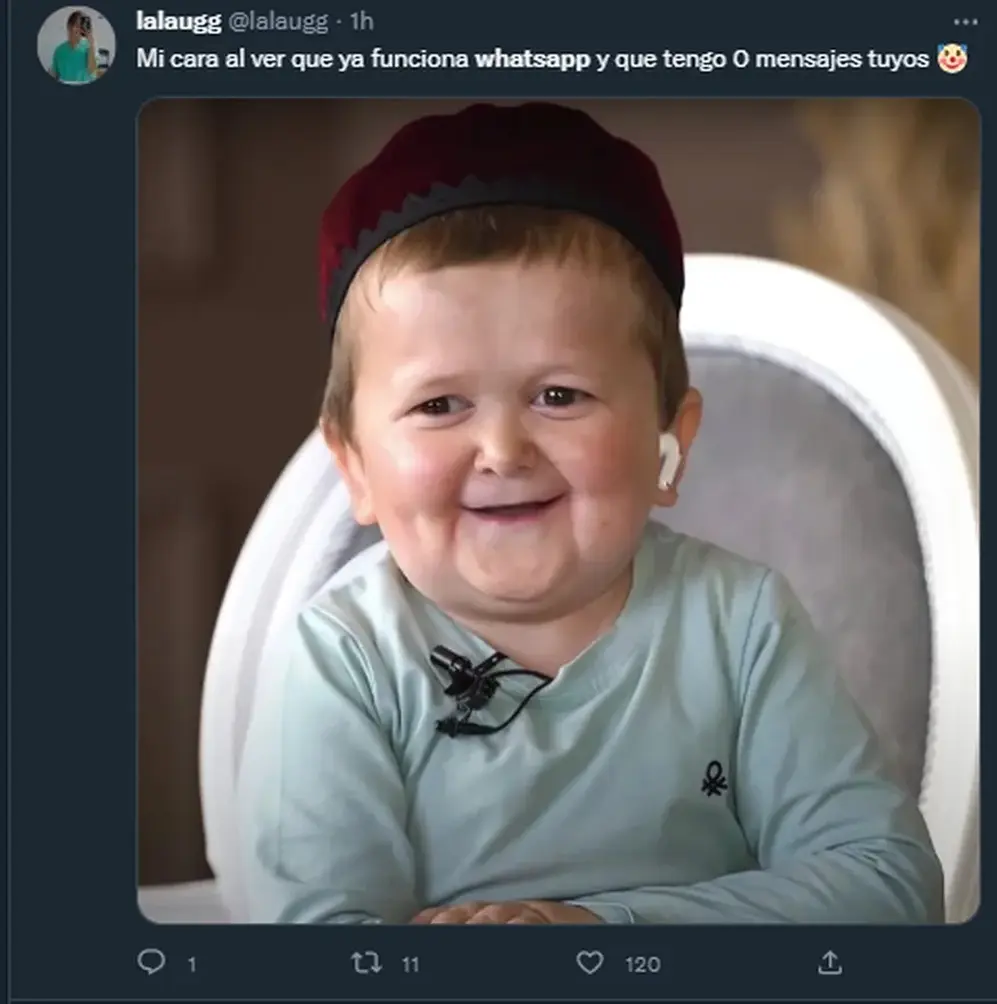 Cuando se cae WhatsApp, pululan los memes en las redes sociales.