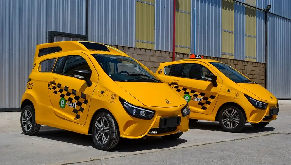 El Volt e-taxi llega en dos versiones.
