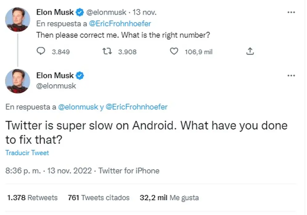 Elon Musk le exigió explicaciones al ingeniero que lo cuestionó en Twitter