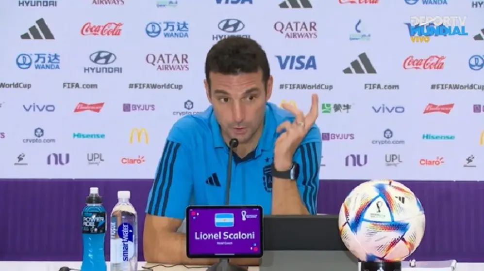 La decisión que tomó Scaloni con los jugadores de la selección