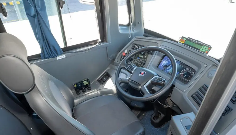 Nuevo interior para los buses Scania.