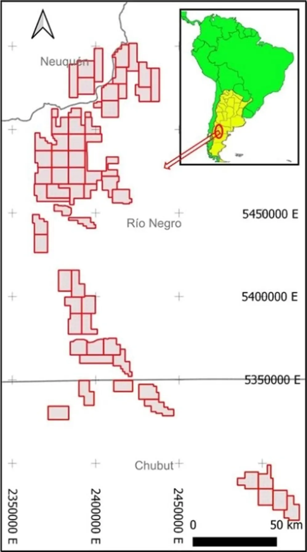 La zona de la Patagonia donde se activaría el primer proyecto de litio.