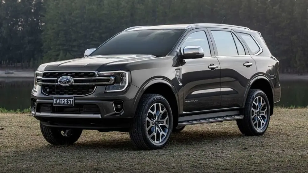 El SUV Ford Everest llegará al país en el primer semestre de 2025.