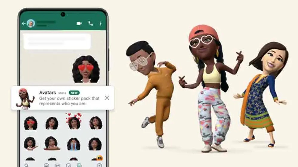 WhatsApp implementó avatares para sus usuarios.