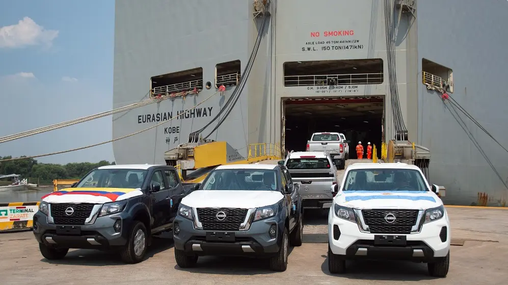La Nissan Frontier es exportada a varios mercados.