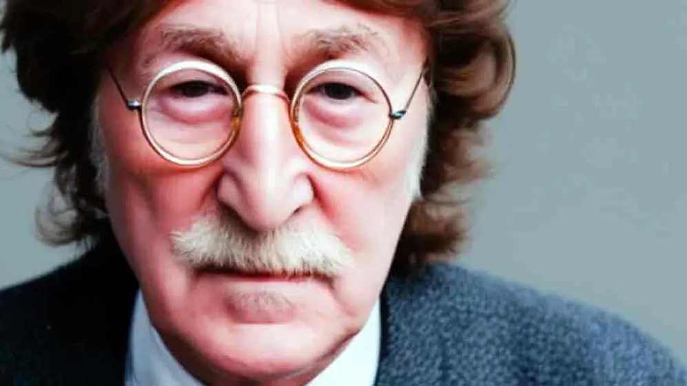 John Lennon hoy, según la inteligencia artificial
