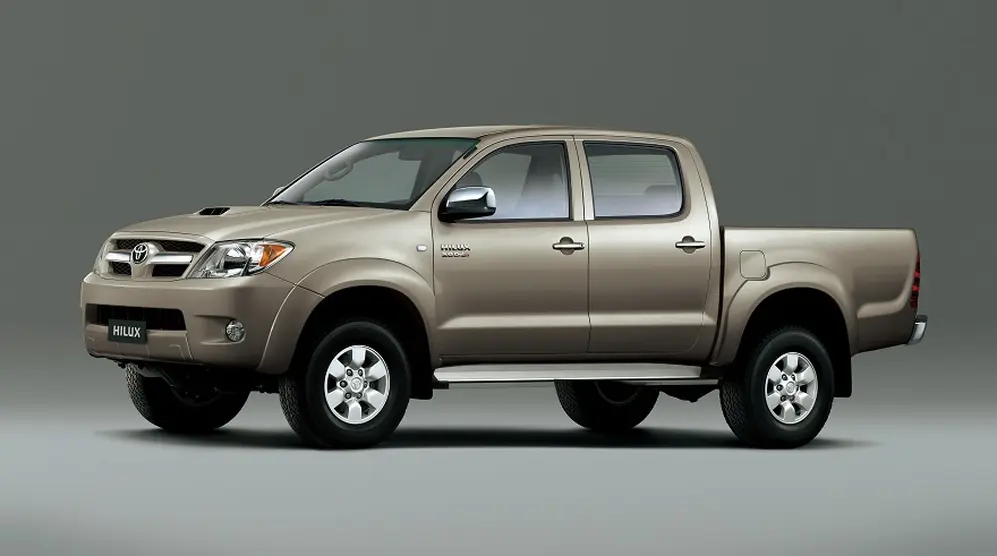 Toyota Hilux, la camioneta usada más vendida.