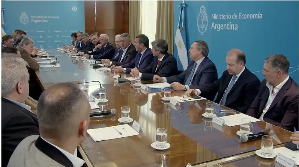 Sergio Massa, y Claudio 