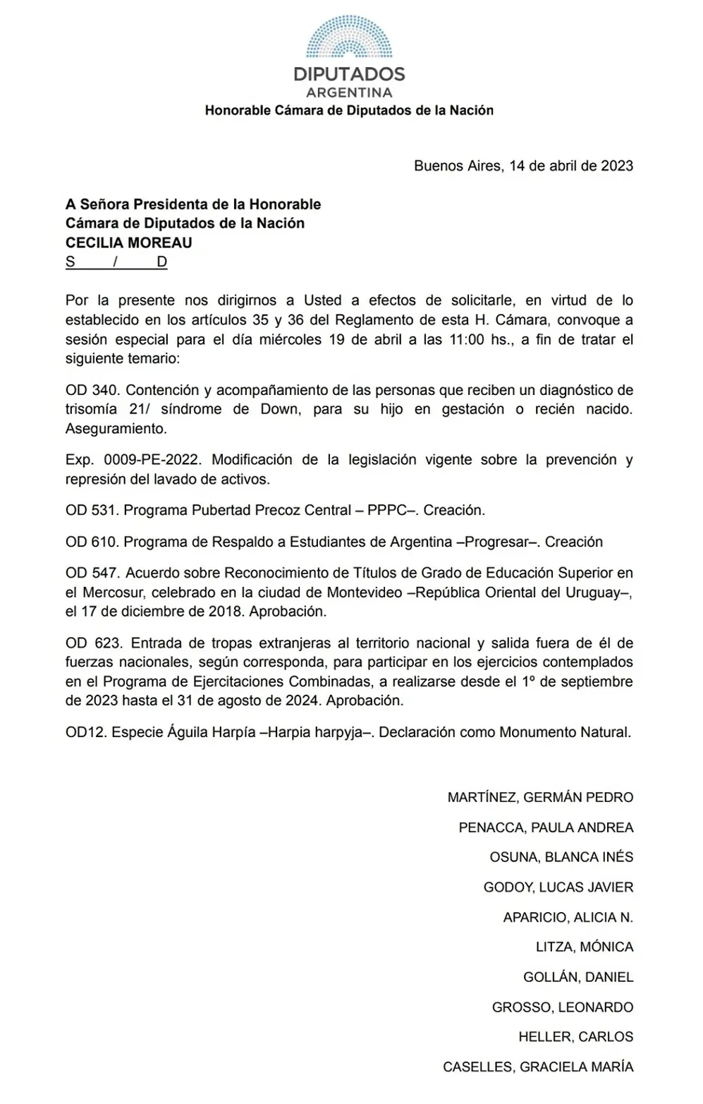Además de la prevención de lavado de activos, este miércoles
