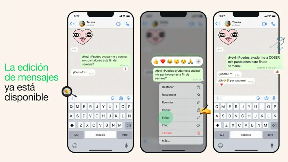 Para usar la nueva función conviene que actualices tu versión de WhatsApp.