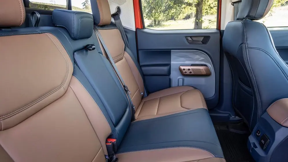 La calidad interior de la Maverick es muy superior a muchas competidoras.