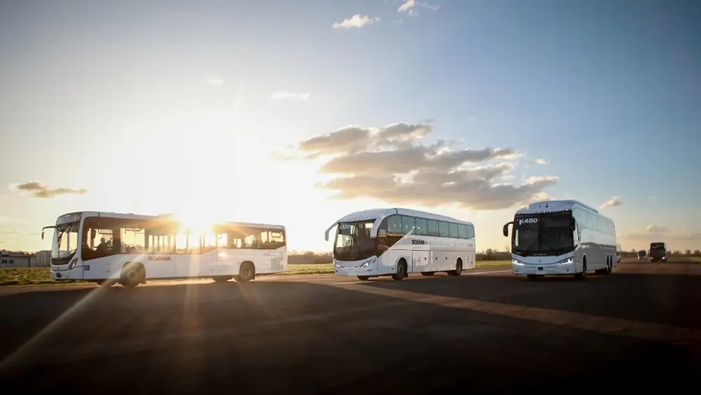 Los nuevos buses Scania estrenan motor y caja.