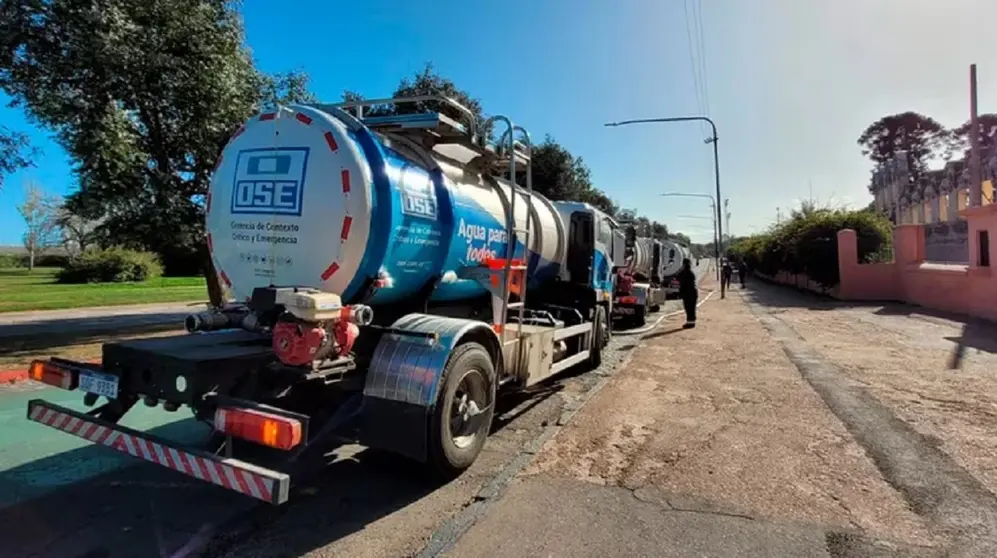 Crisis en Uruguay: queda menos del 2% de las reservas de agua potable
