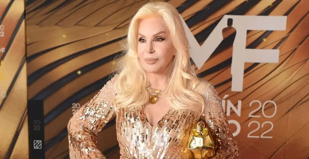 El look de Susana en los Martín Fierro
