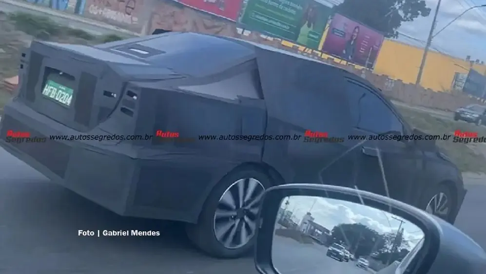 El nuevo Citroën se pasea camuflado en Brasil.