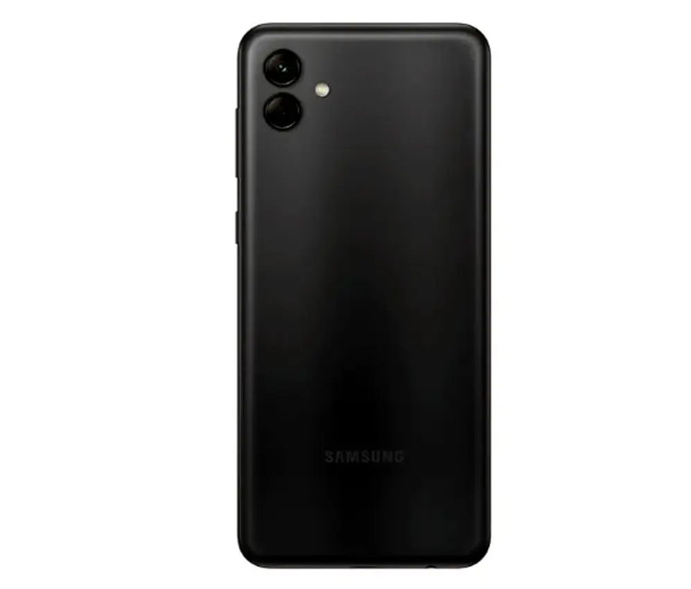 El Samsung Galaxy A04 tiene doble cámara trasera.