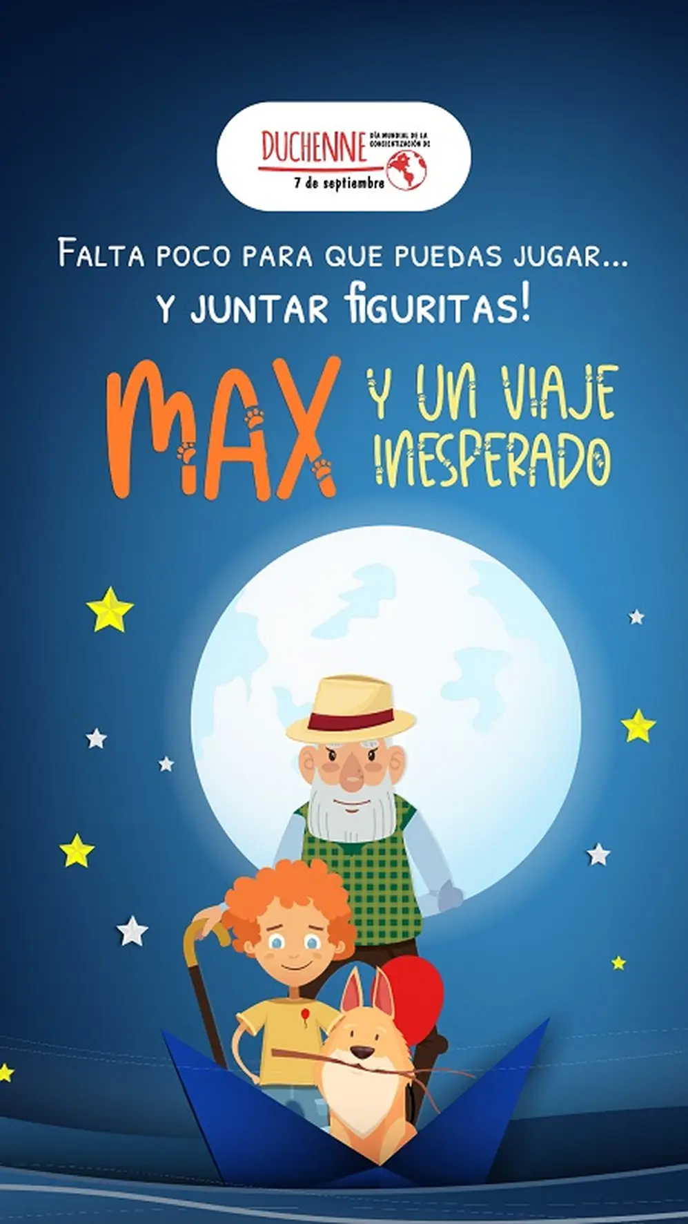 Día Mundial de Concientización de la Distrofia Muscular de Duchenne: lanzan álbum interactivo 