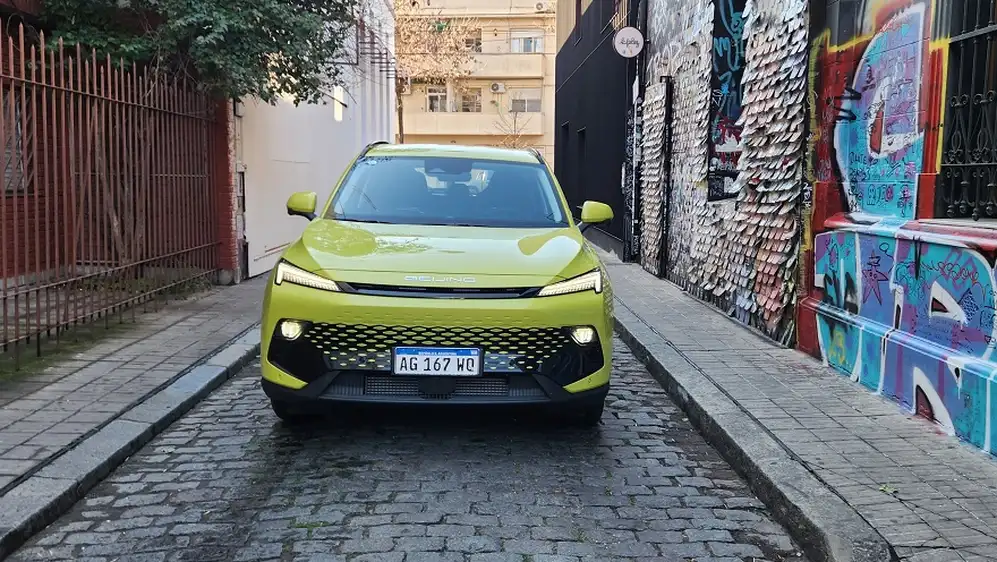 El nuevo Baic es un SUV con diseño futurista.
