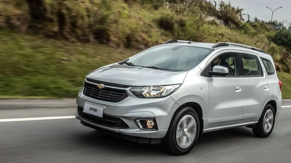 El nuevo Chevrolet Spin adquiere el diseño de los nuevos modelos de la marca.