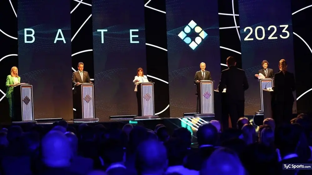 El debate presidencial fue lo más visto del domingo en la TV.