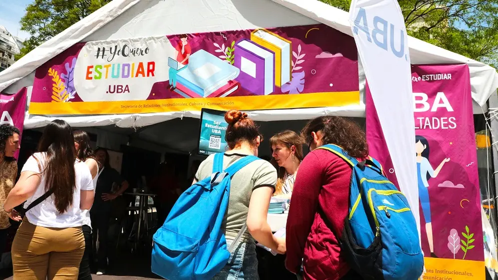 Jornadas de Orientación Vocacional en la UBA en 2022
