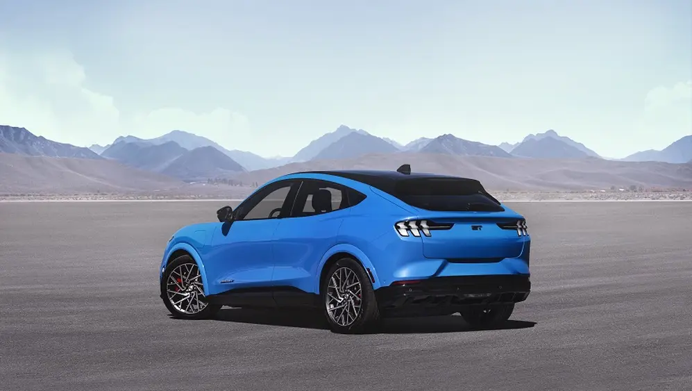 El Mustang Mach-E llegó al país en su versión GT más deportiva.