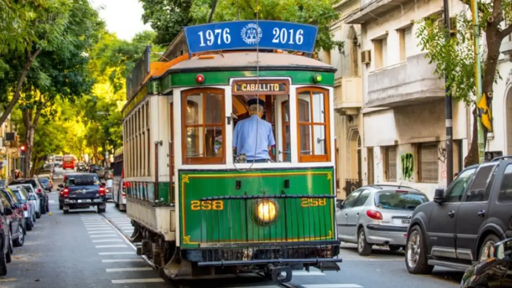 El tranvía transportó durante varias décadas a los porteños 